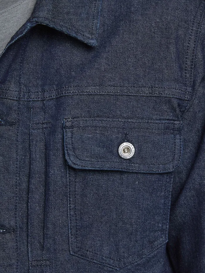 Denim Jackets JACK and JONES Mens JACK CJ 339 DENIM JACKET Blue Blue Denim