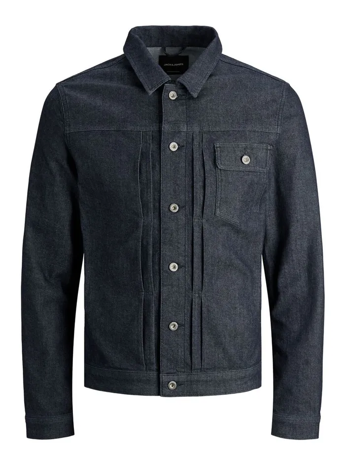 Denim Jackets JACK and JONES Mens JACK CJ 339 DENIM JACKET Blue Blue Denim
