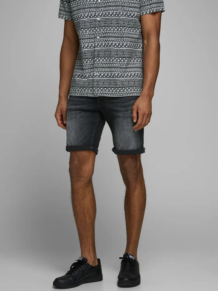 Denim Shorts JACK and JONES Mens RICK ORG JJ 557 50SPS DENIM SHORTS Black Black Denim Gift 4 You Denim Shorts JACK and JONES Mens RICK ORG JJ 557 50SPS DENIM SHORTS Black Black Denim Gift 4 You
