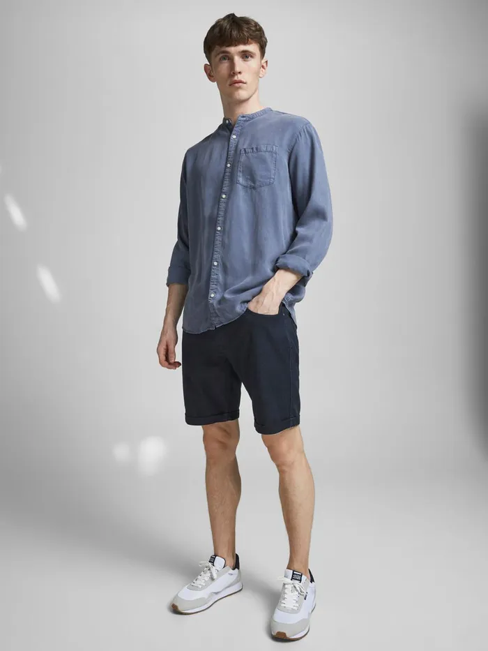 Denim Shorts JACK and JONES Mens RICK ORIGINAL SHORTS Blue Navy Blazer Online