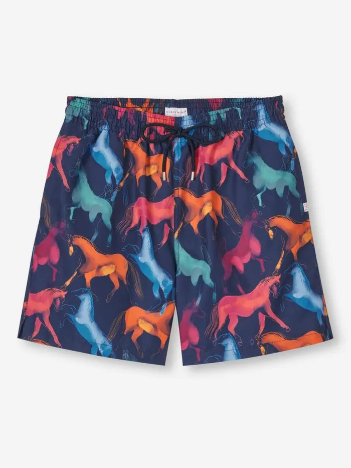 Derek Rose Classic Fit Swim Shorts Men Swim Shorts Maui 59 Multi