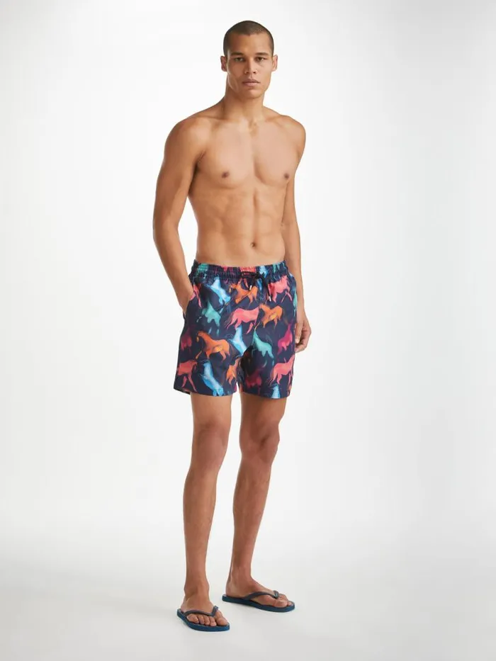 Derek Rose Classic Fit Swim Shorts Men Swim Shorts Maui 59 Multi