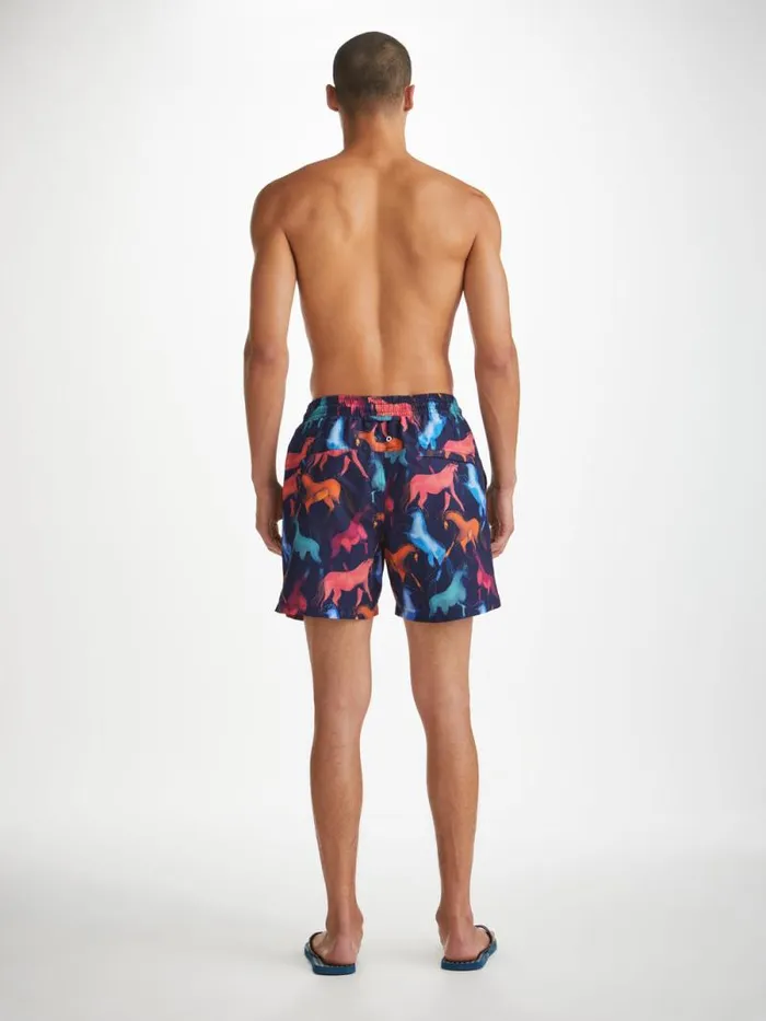 Derek Rose Classic Fit Swim Shorts Men Swim Shorts Maui 59 Multi