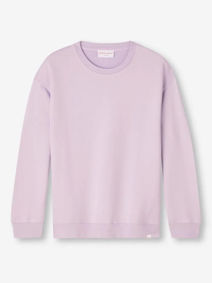 Derek Rose Sweatshirts Women Sweatshirt Quinn Cotton Modal Lilac