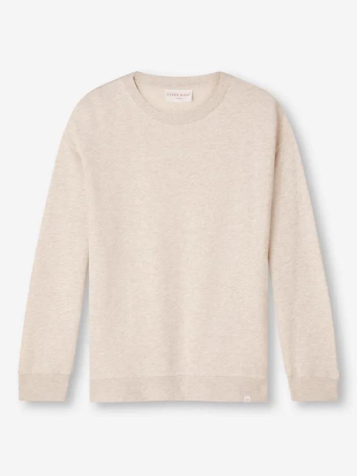Derek Rose Sweatshirts Women Sweatshirt Quinn Cotton Modal Stretch Oat