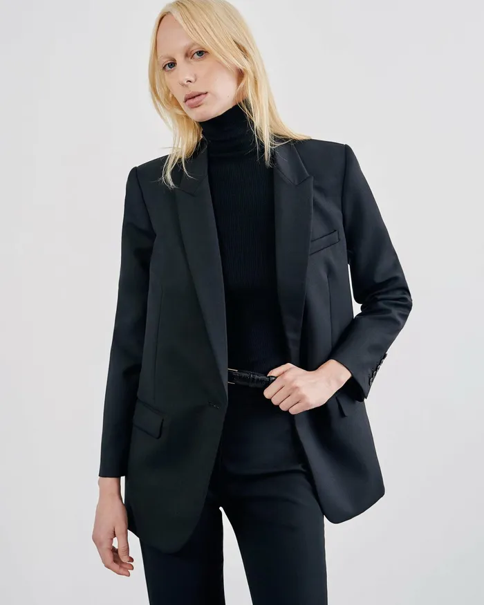 DIANE BLAZER Black Women Nili Lotan Jackets and Blazers