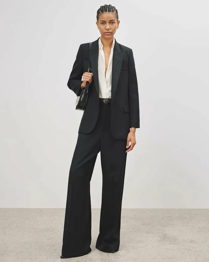 DIANE BLAZER Black Women Nili Lotan Jackets and Blazers