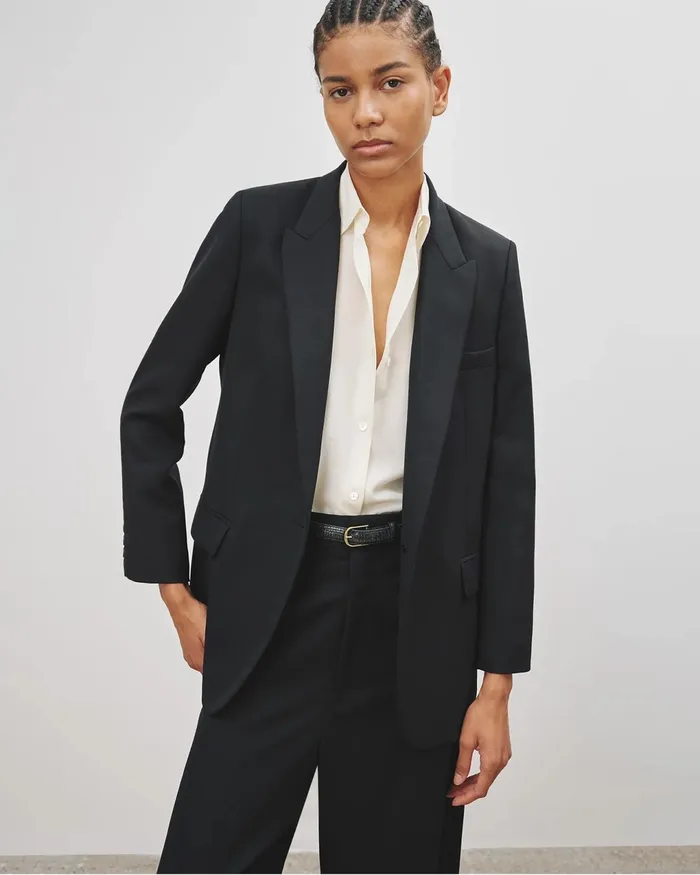 DIANE BLAZER Black Women Nili Lotan Jackets and Blazers