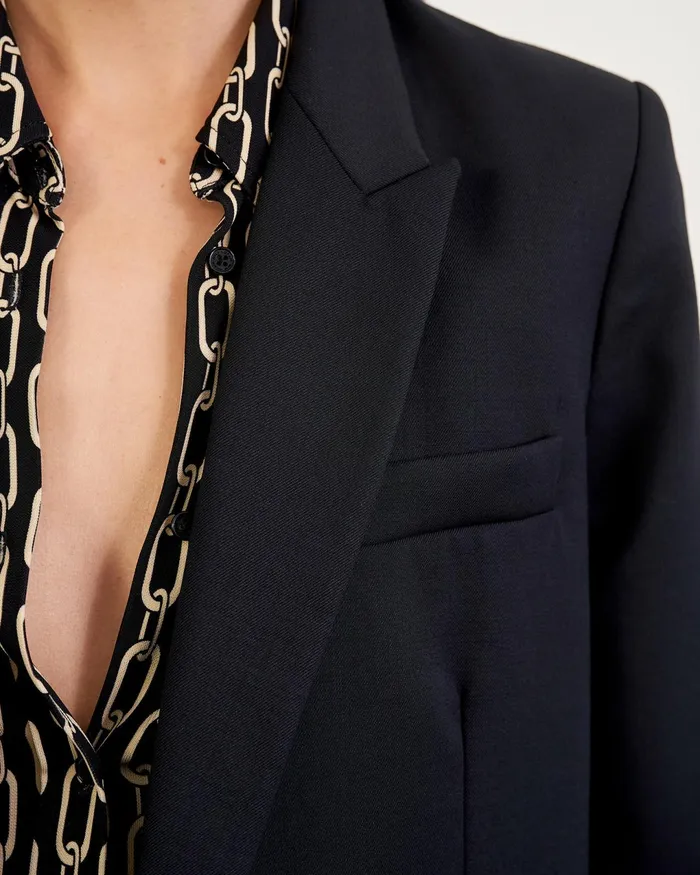 DIANE BLAZER Black Women Nili Lotan Jackets and Blazers