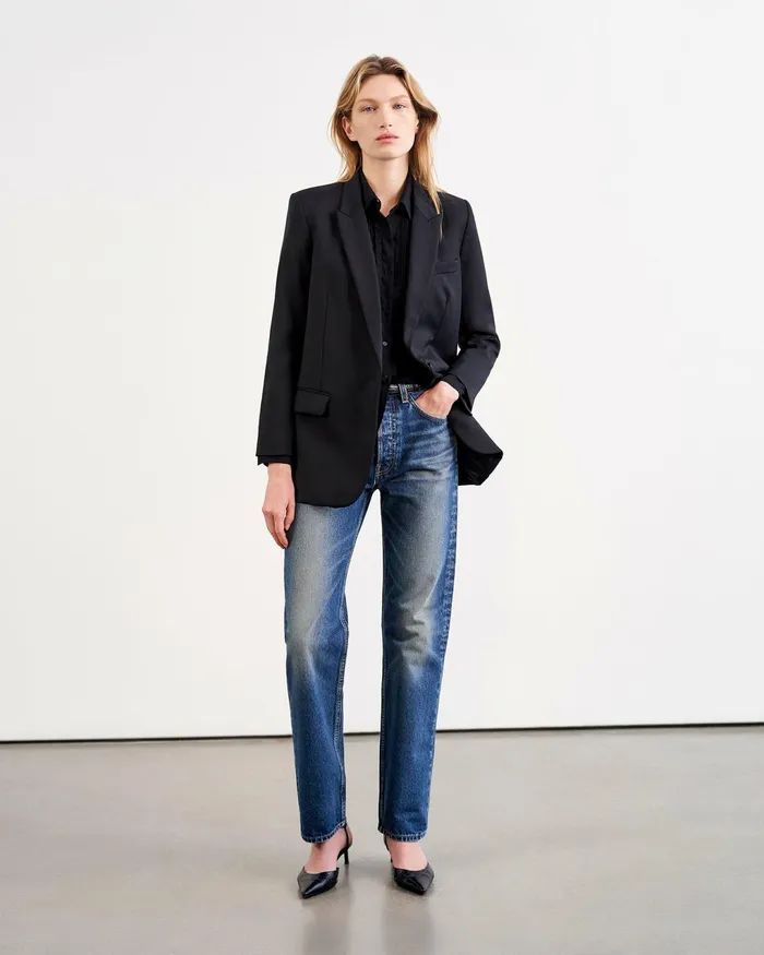 DIANE BLAZER Black Women Nili Lotan Jackets and Blazers
