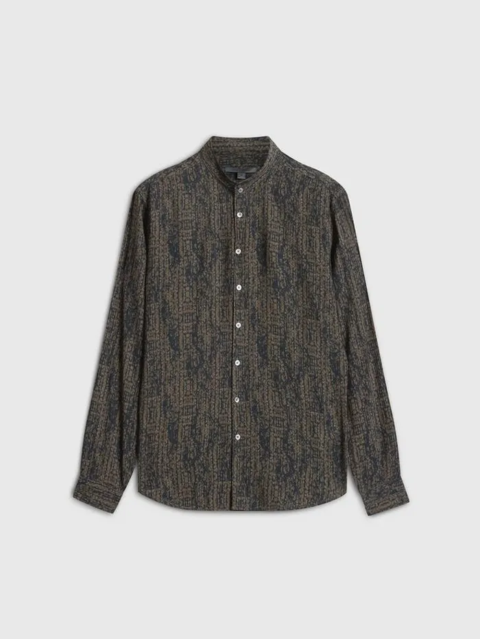 DORA SHIRT Lt Brown Men John Varvatos Shirts