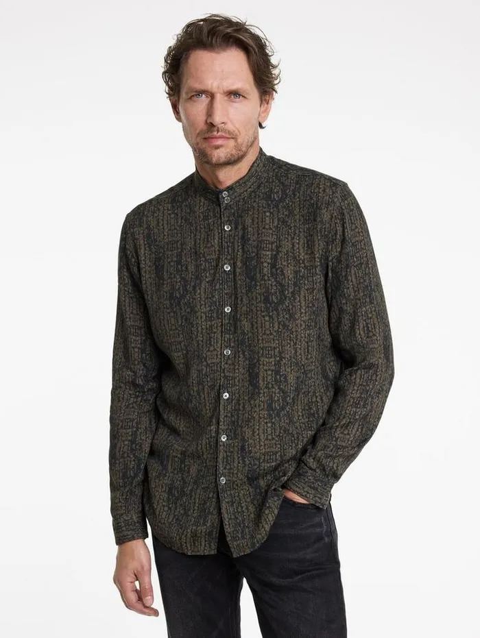 DORA SHIRT Lt Brown Men John Varvatos Shirts