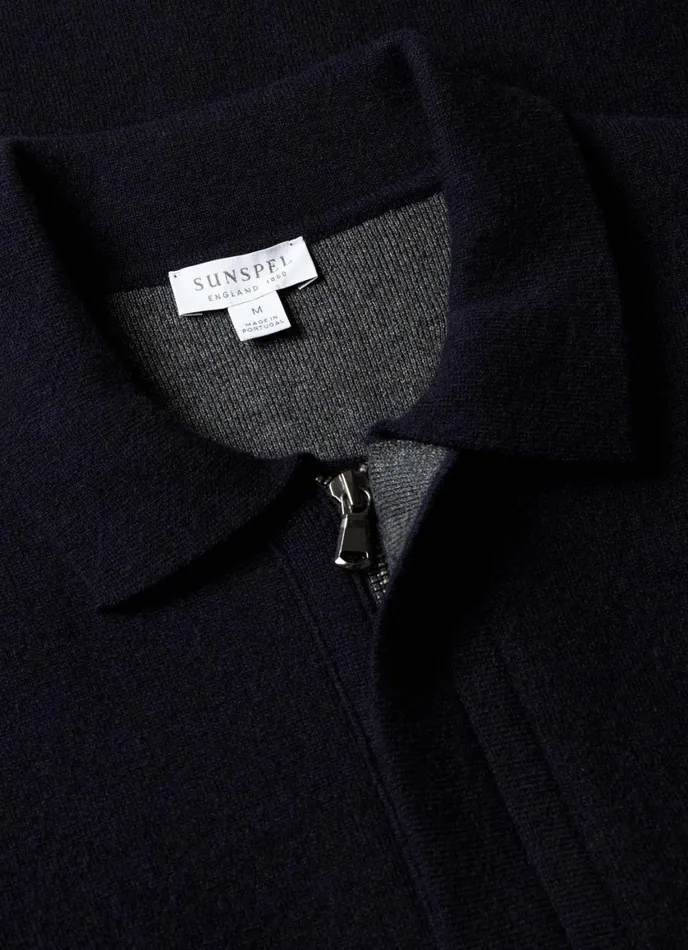 Double Faced Jacket Navy Men SUNSPEL Jackets and Coats