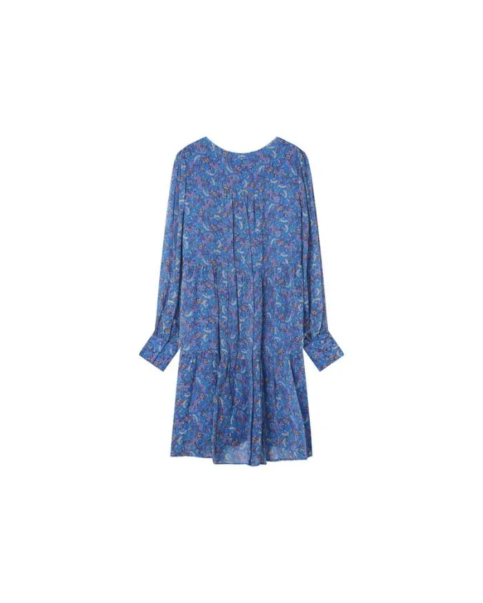DRESS BLEU MARLISE Shop Grace and Mila Printed Dresses