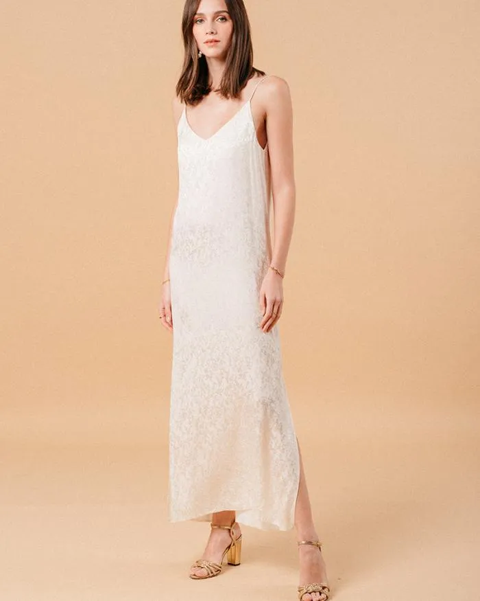 DRESS ECRU MICHAELA Shop Grace and Mila Long Dresses