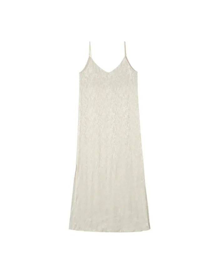 DRESS ECRU MICHAELA Shop Grace and Mila Long Dresses