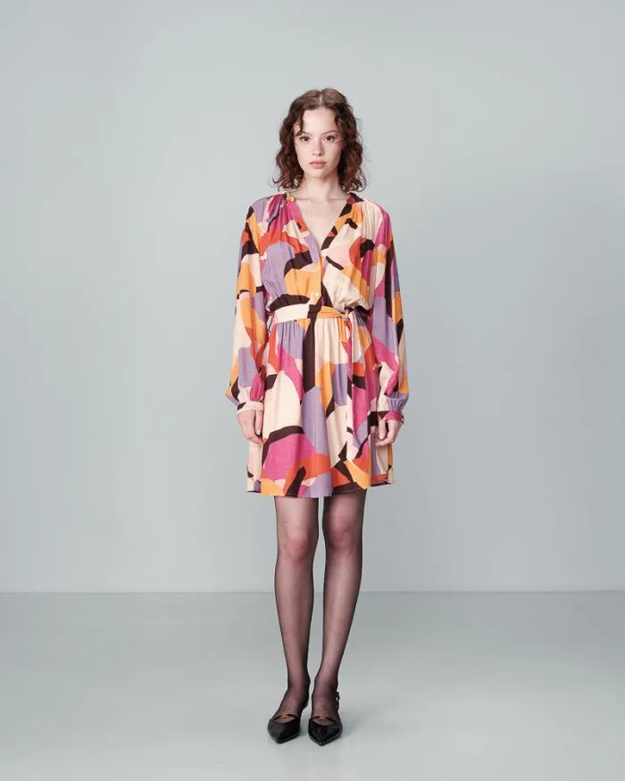 DRESS MULTICO NOUVELLE Shop Grace and Mila Printed Dresses