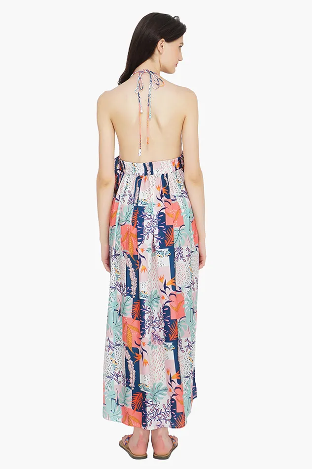 Dresses America and Beyond Women Playful Petals Maxi Dress