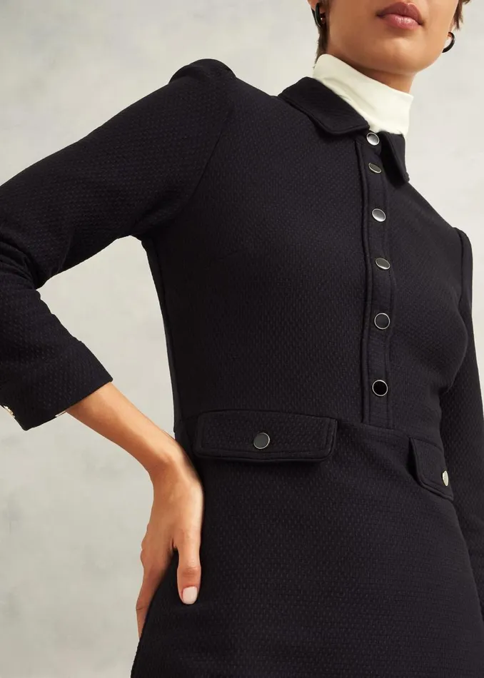 Dresses and Jumpsuits Women HOBBS Adelia Ponte Dress Black