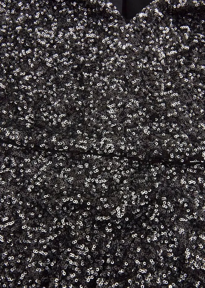 Dresses and Jumpsuits Women HOBBS Tatiana Sequin Dress Black Silver