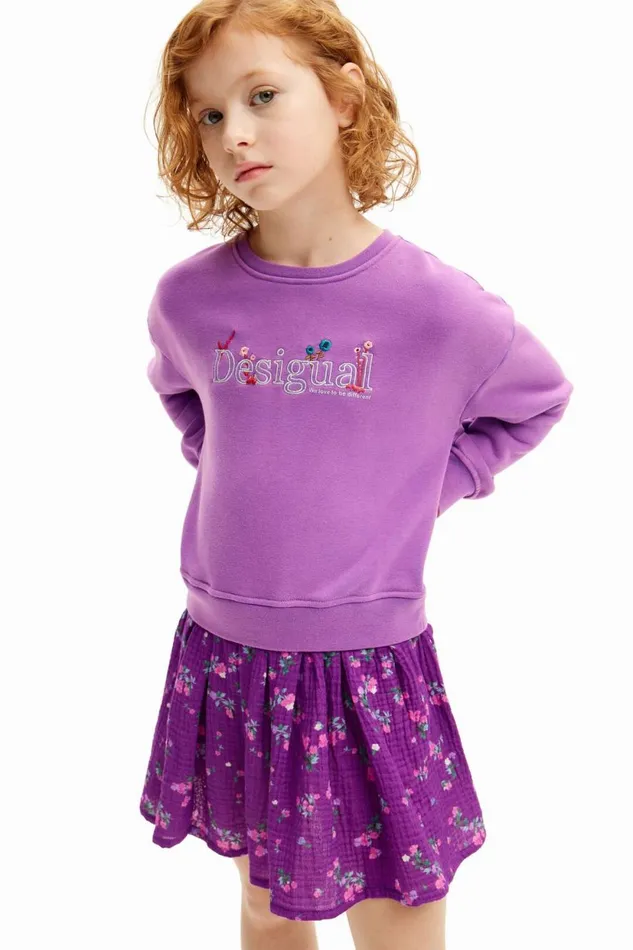Dresses Kids Desigual Twopiece Dress Red