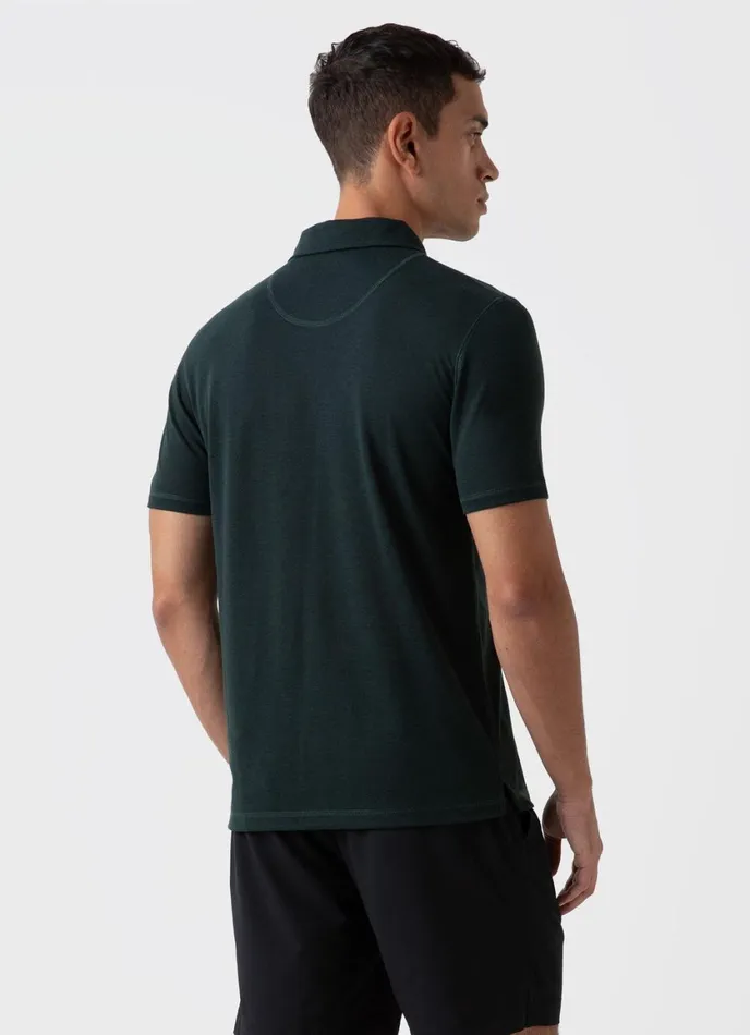 DriRelease Active Polo Shirt Seaweed Men SUNSPEL Activewear