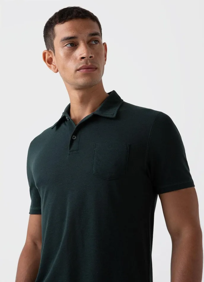 DriRelease Active Polo Shirt Seaweed Men SUNSPEL Activewear
