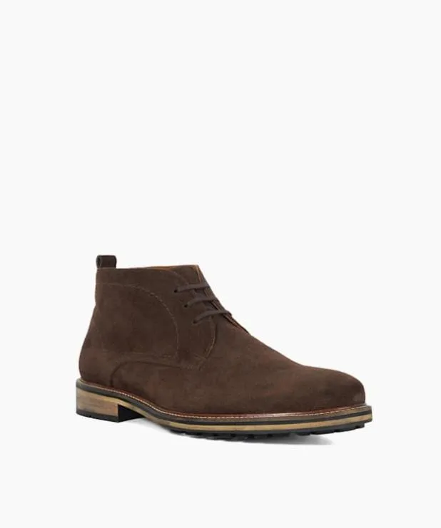 Dune London Chukka Boots Men Chukka Boots Brown Suede