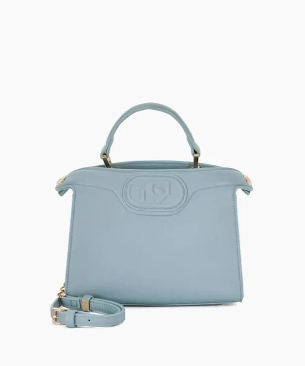 Dune London Crossbody Bags Women Embossed Logo Tote Bag Blue