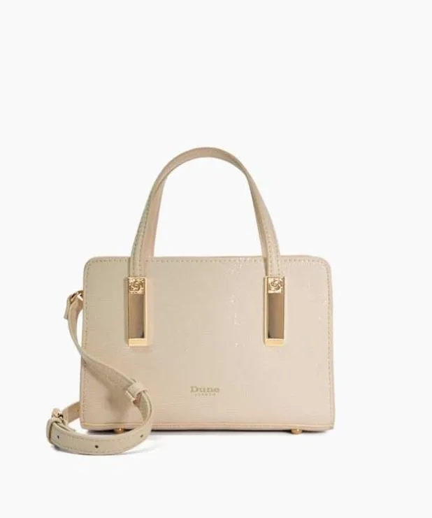 Dune London Handbags Women Small Tote Bag Neutral Synthetic
