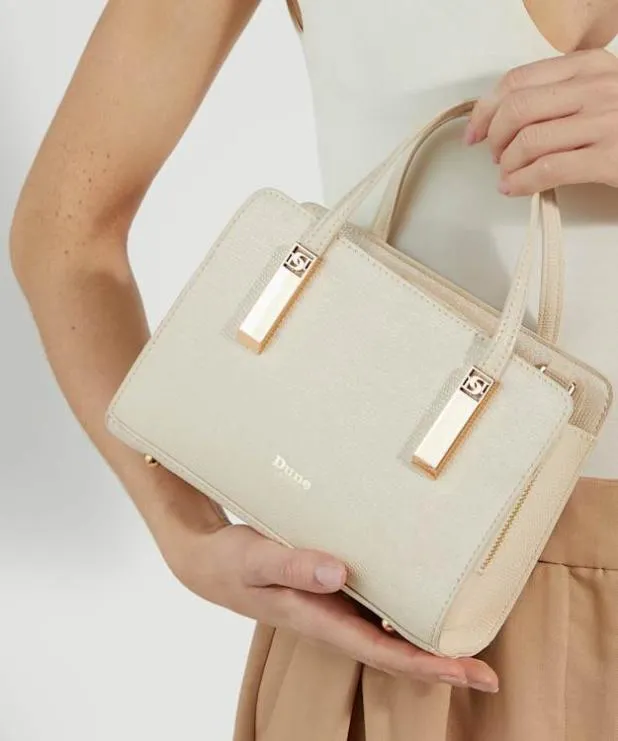 Dune London Handbags Women Small Tote Bag Neutral Synthetic