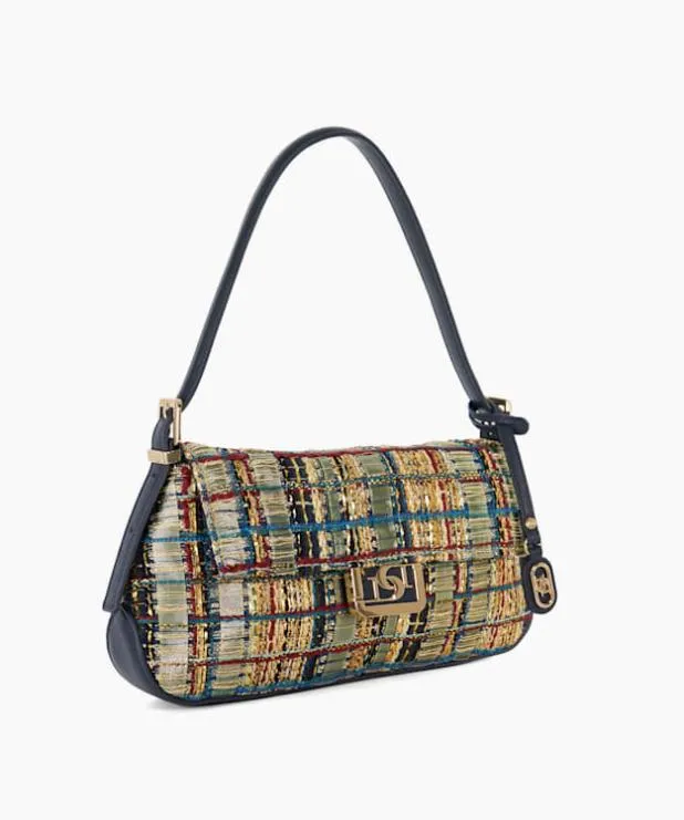Dune London Handbags Women Textured Tweed Shoulder Bag Multi Fabric