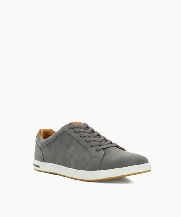 Dune London Trainers Men Wide Fit Lace Up Trainers Grey