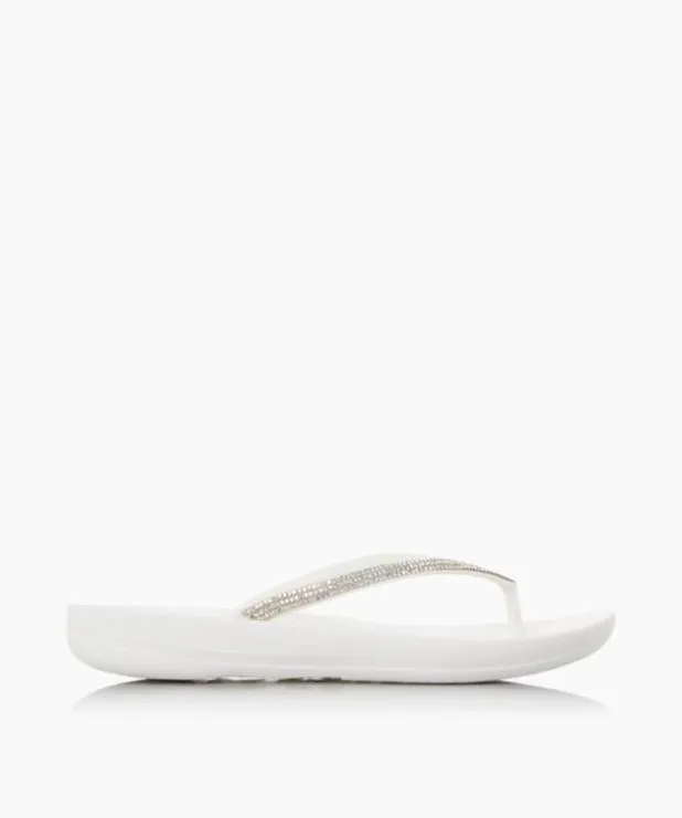 Dune London White Sandals Women Wedge Flip Flop White