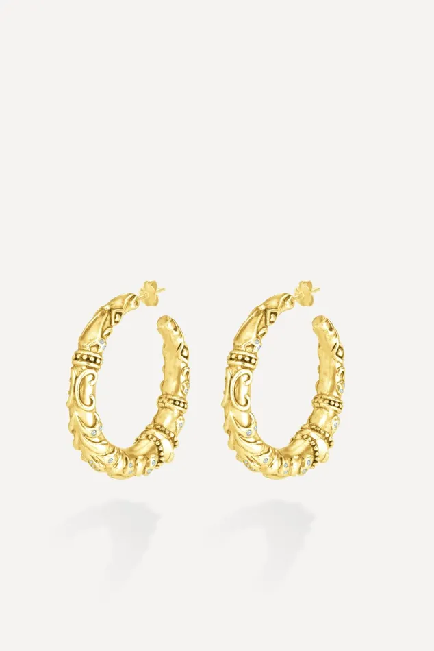 Earrings Pannada Gray Women Baandsh Jewelry