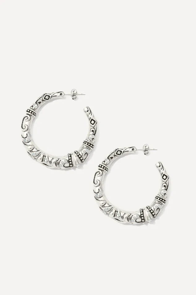 Earrings Pannada Gray Women Baandsh Jewelry