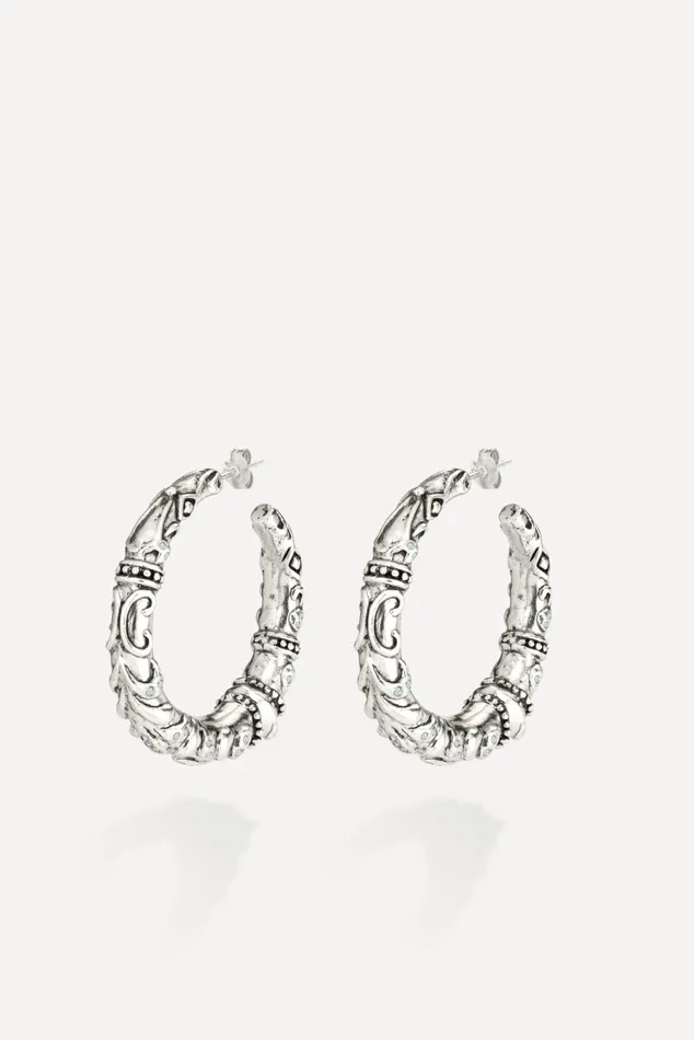 Earrings Pannada Gray Women Baandsh Jewelry