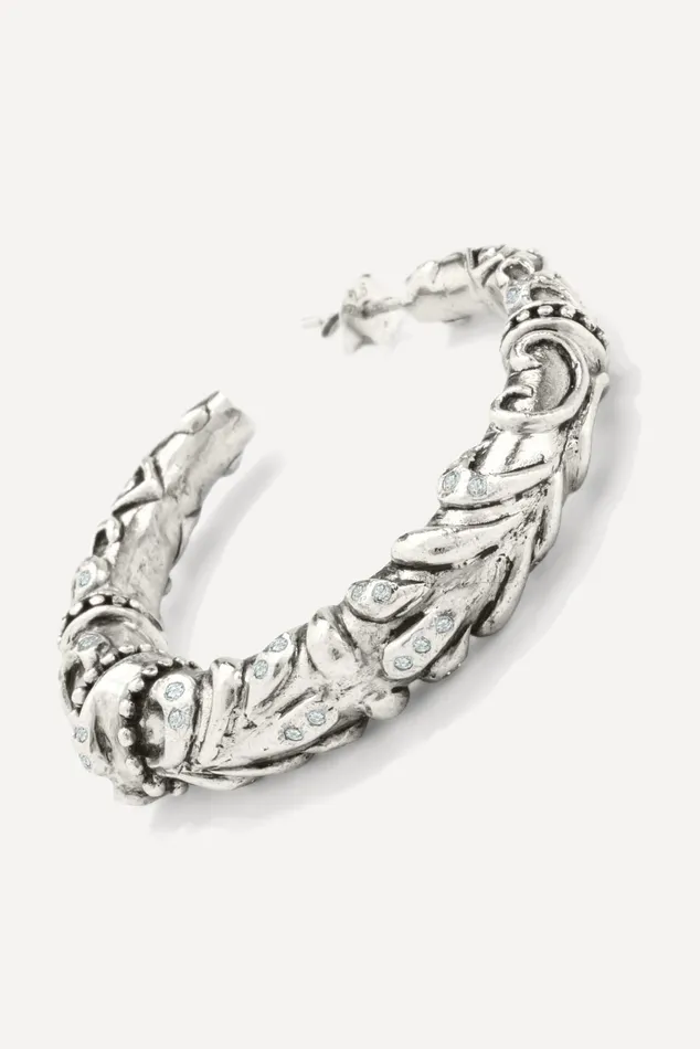 Earrings Pannada Gray Women Baandsh Jewelry