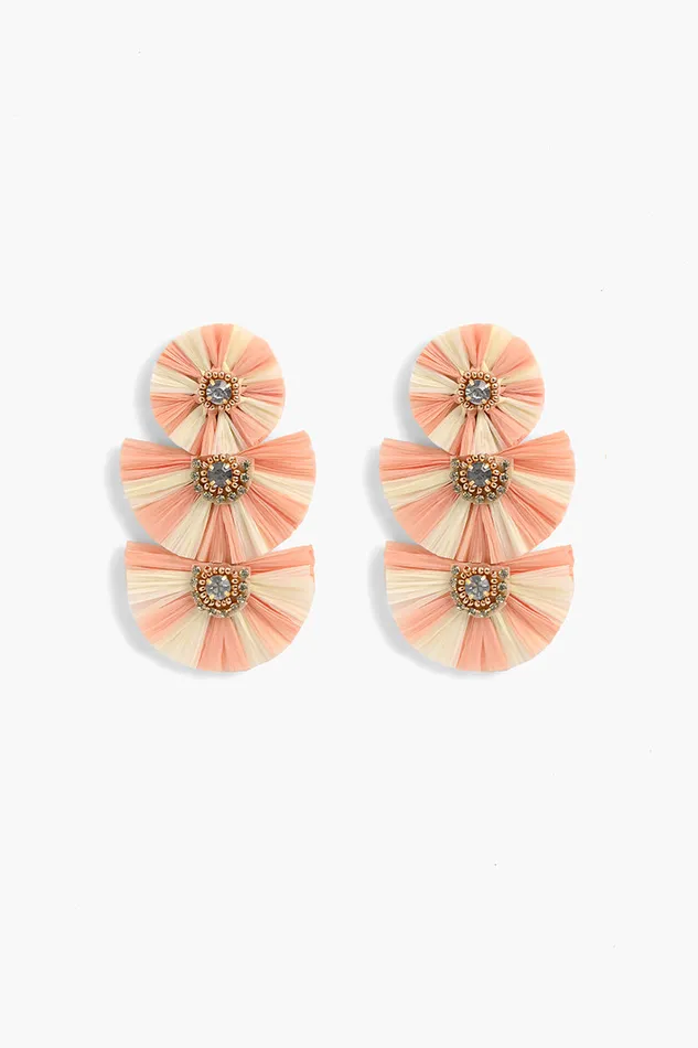 Earrings Wild Nights Raffia Earrings America and Beyond Women