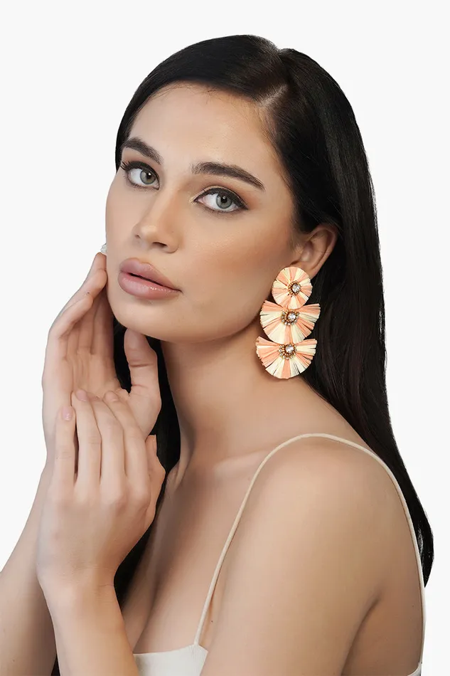 Earrings Wild Nights Raffia Earrings America and Beyond Women