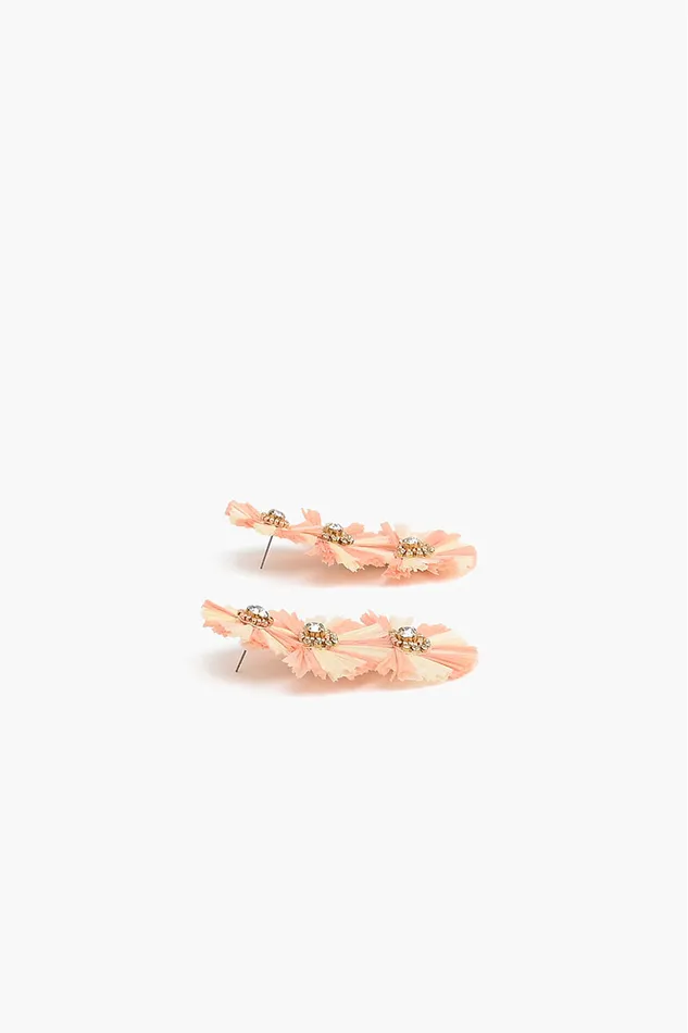 Earrings Wild Nights Raffia Earrings America and Beyond Women
