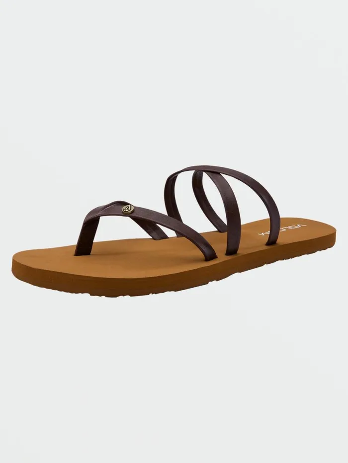 Easy Breezy II Sandals 8211 Brown Womens Volcom Sandals