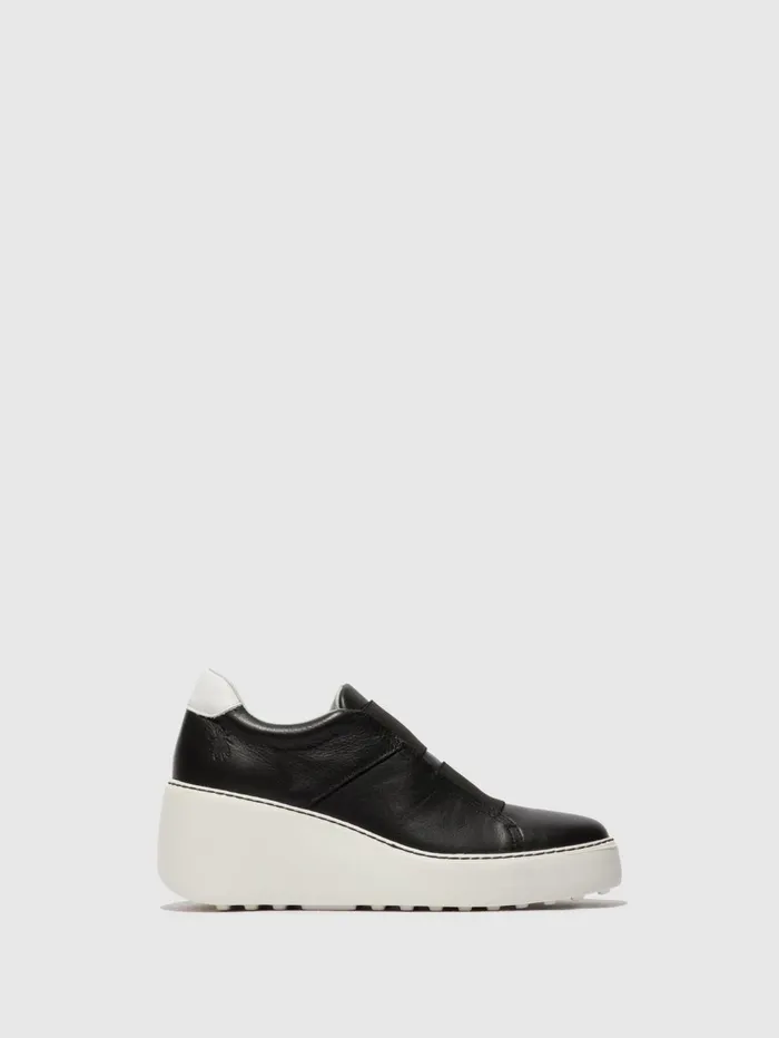 Elasticated Trainers DITO581FLY BLACK Women Fly London Trainers
