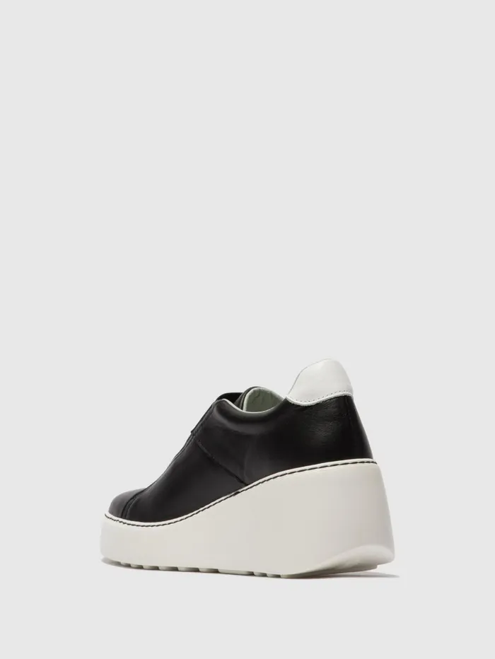 Elasticated Trainers DITO581FLY BLACK Women Fly London Trainers