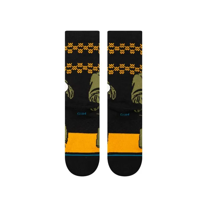 Elf X Stance Cotton Crew Socks Black MenWomen Stance Crew