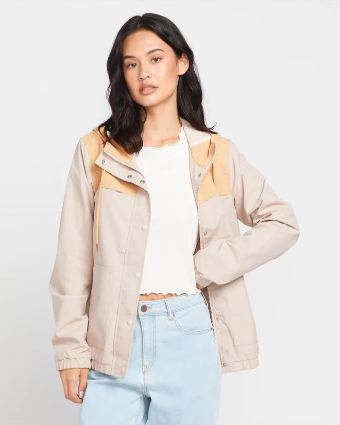 Enemy Stone Jacket 8211 Sand Womens Volcom Golf