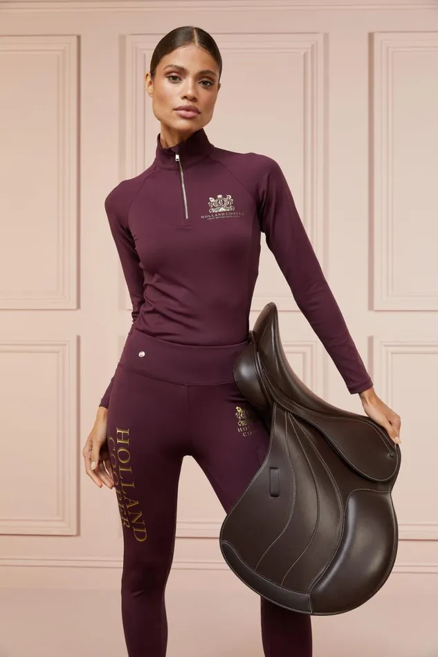 Equestrian Base Layers Holland Cooper Base Layer Mulberry