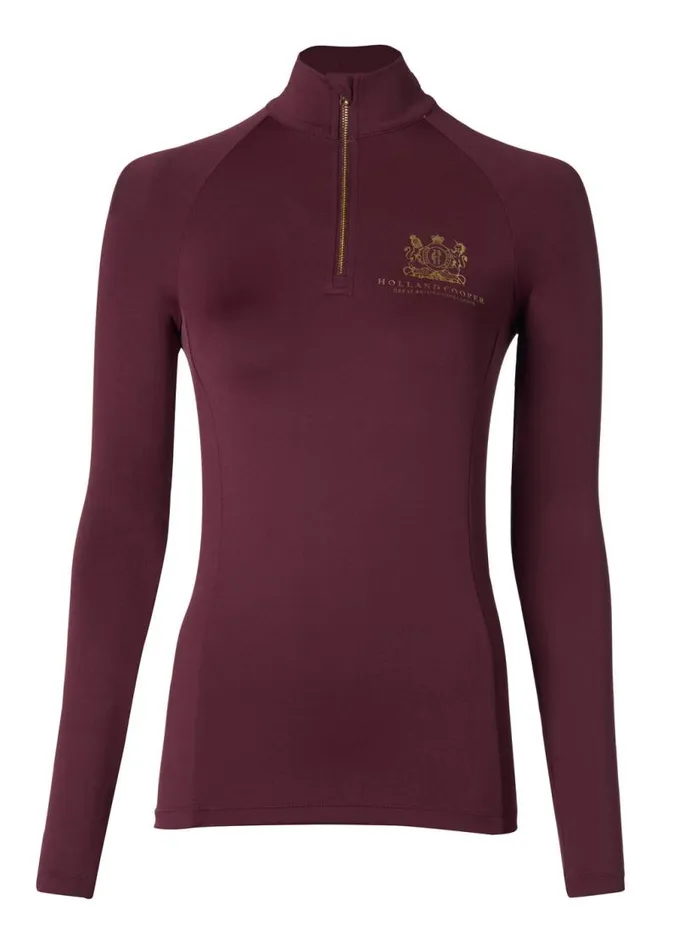 Equestrian Base Layers Holland Cooper Base Layer Mulberry