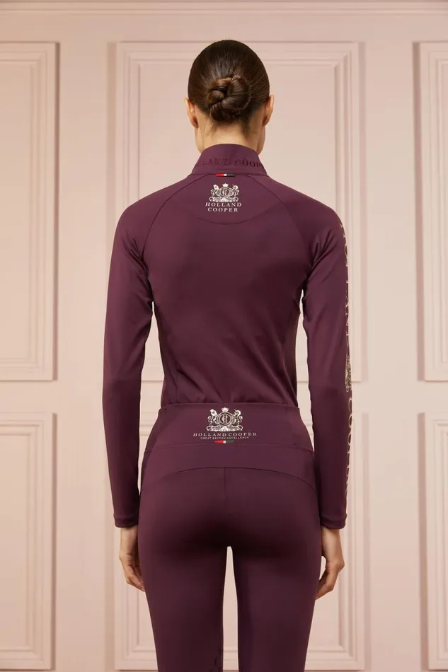 Equestrian Base Layers Holland Cooper Base Layer Mulberry