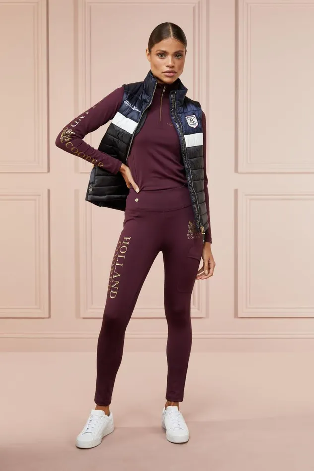 Equestrian Base Layers Holland Cooper Base Layer Mulberry